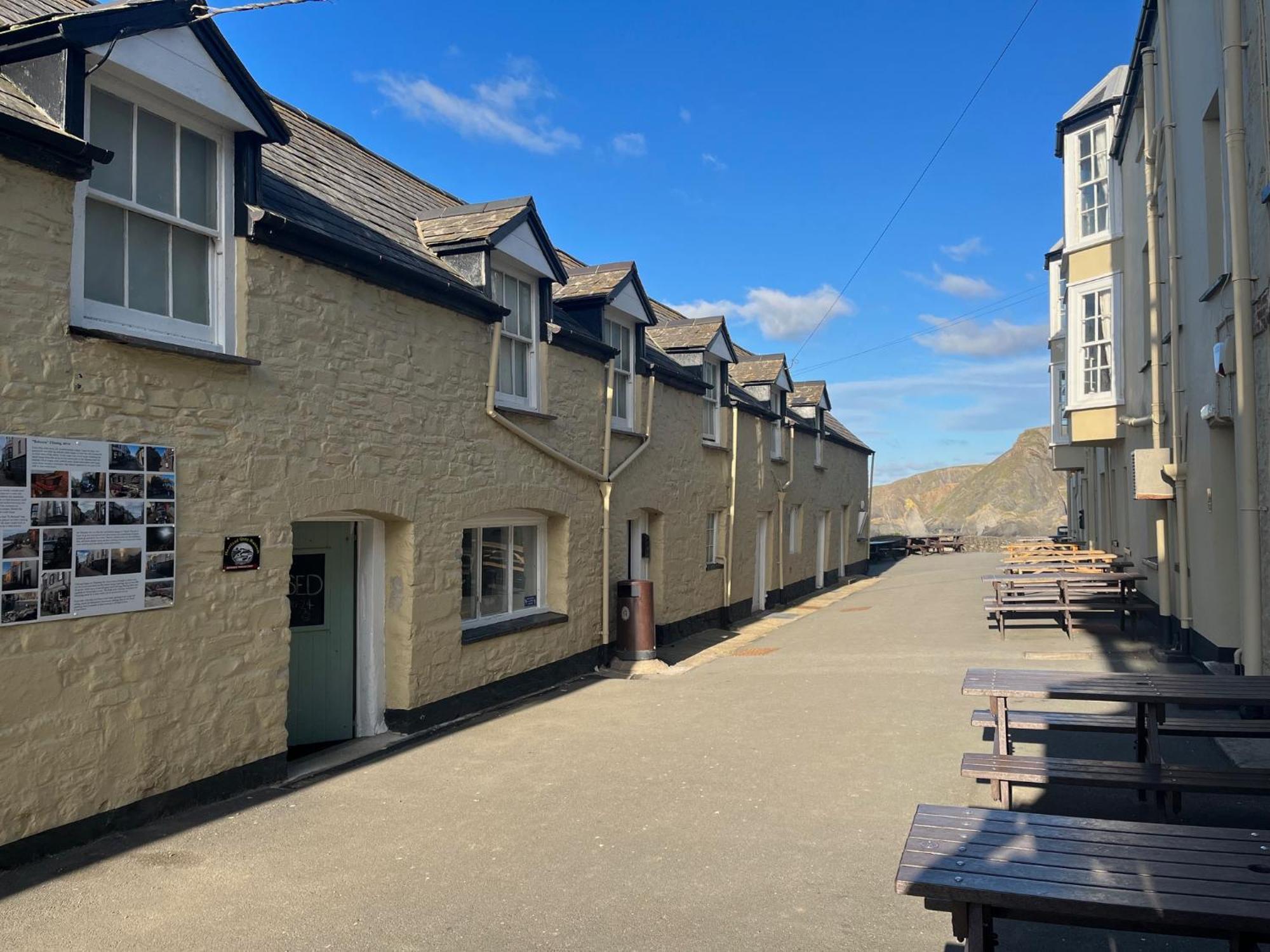 Hartland Quay Hotel Exterior foto