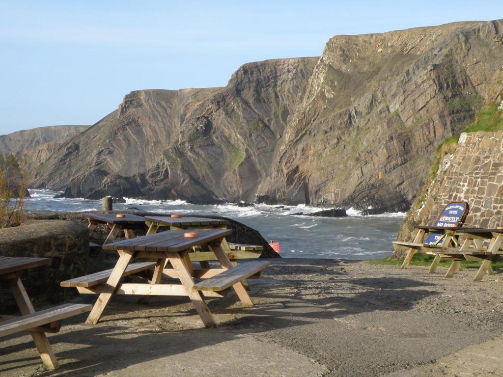 Hartland Quay Hotel Exterior foto